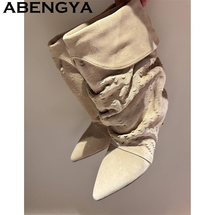 Ethnic Fashion In - Women's Mid Calf Short Boots 2026
