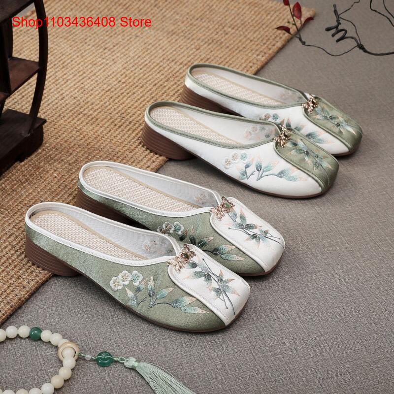 New Embroidered Slippers for H - Ethnic Fashion In ulasan dan harga
