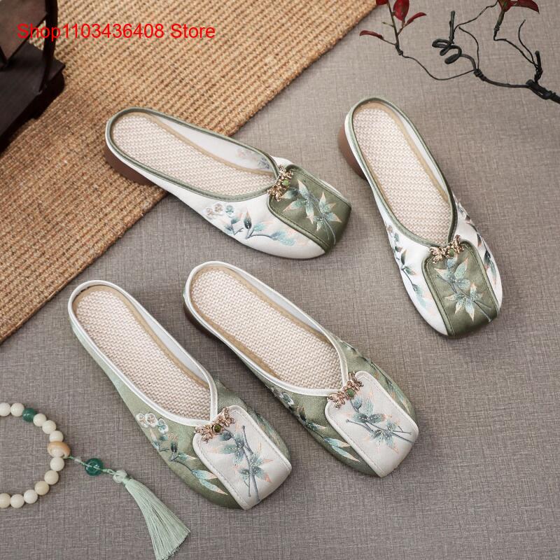 New Embroidered Slippers for H - Ethnic Fashion In ulasan dan harga