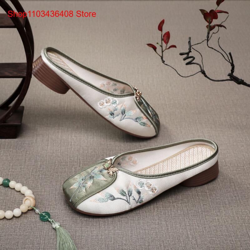 New Embroidered Slippers for H - Ethnic Fashion In ulasan dan harga