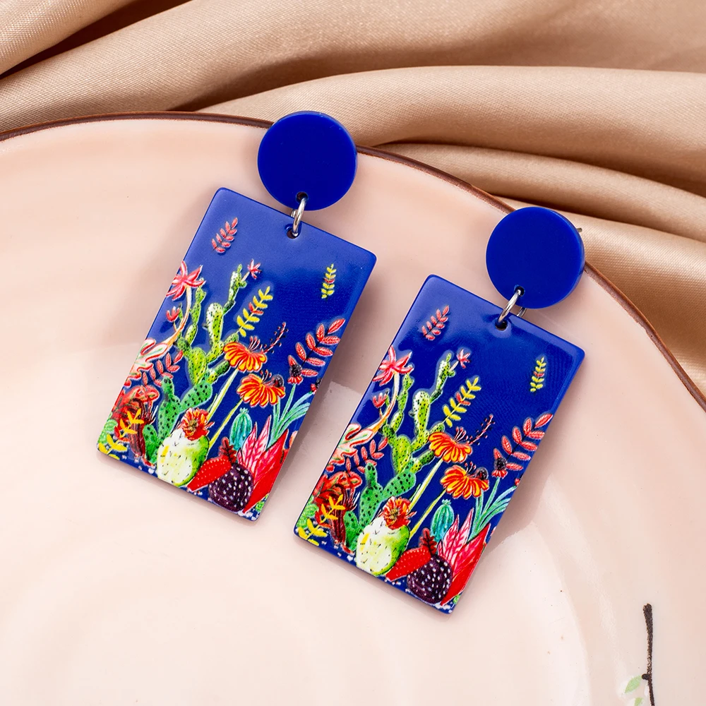 New Cactus Leaf Relievo Print  - Ethnic Fashion Trends 2026 ulasan dan harga