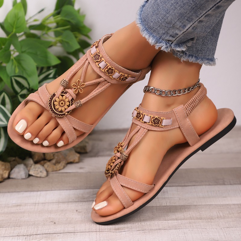 Vintage Ethnic Wind Soft Sole  - Ethnic Fashion In ulasan dan harga