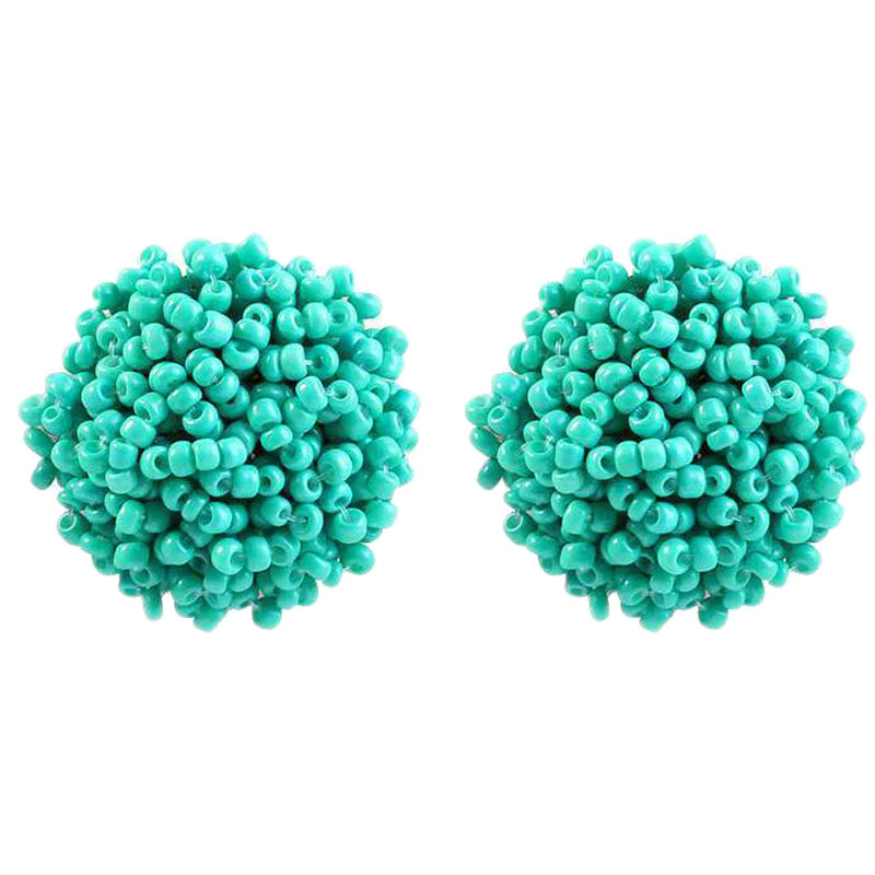 Multicolor Resin Beaded Earrin - Ethnic Fashion Wear For Women ulasan dan harga