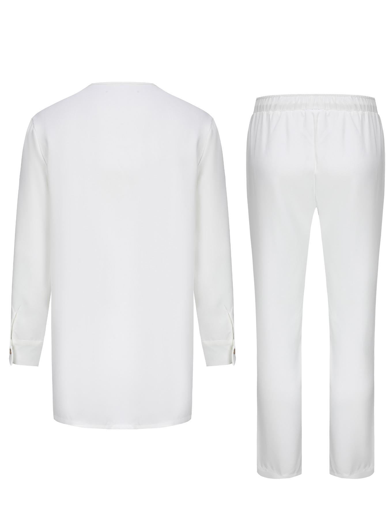 Men's round Neck Embroidered W - Ethnic Style ulasan dan harga