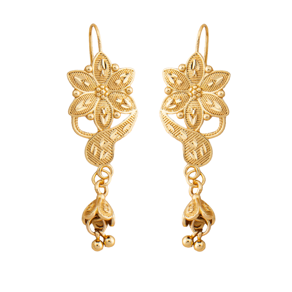 Stainless Steel Drop Earrings  - Ethnic Fashion Wear For Women ulasan dan harga
