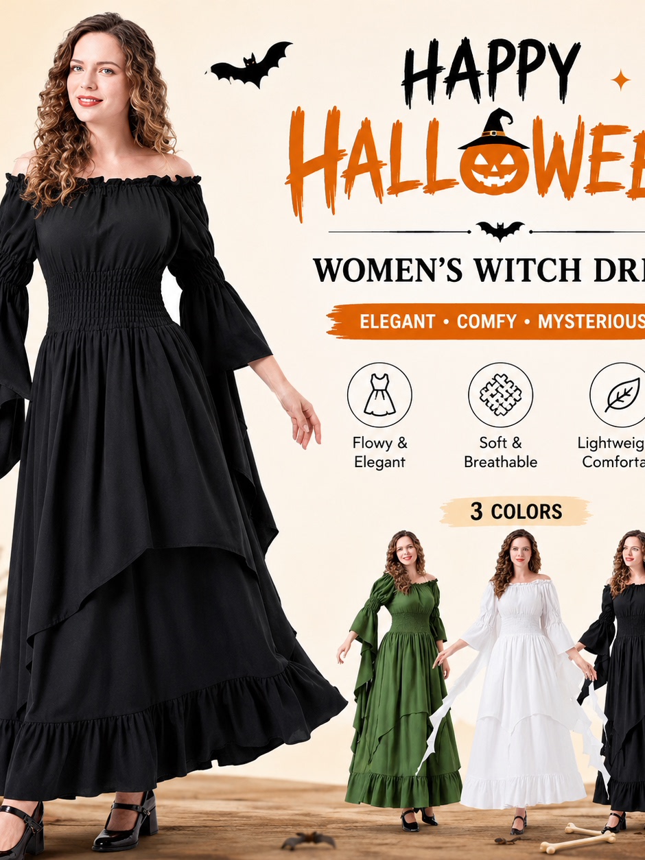 Halloween Medieval Dance Dress - Ethnic Fashion Trends 2026 ulasan dan harga