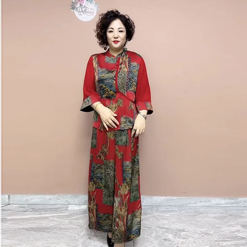 2025 New Wide Leg Trouser Set  - Ethnic Fashion Wear For Women ulasan dan harga