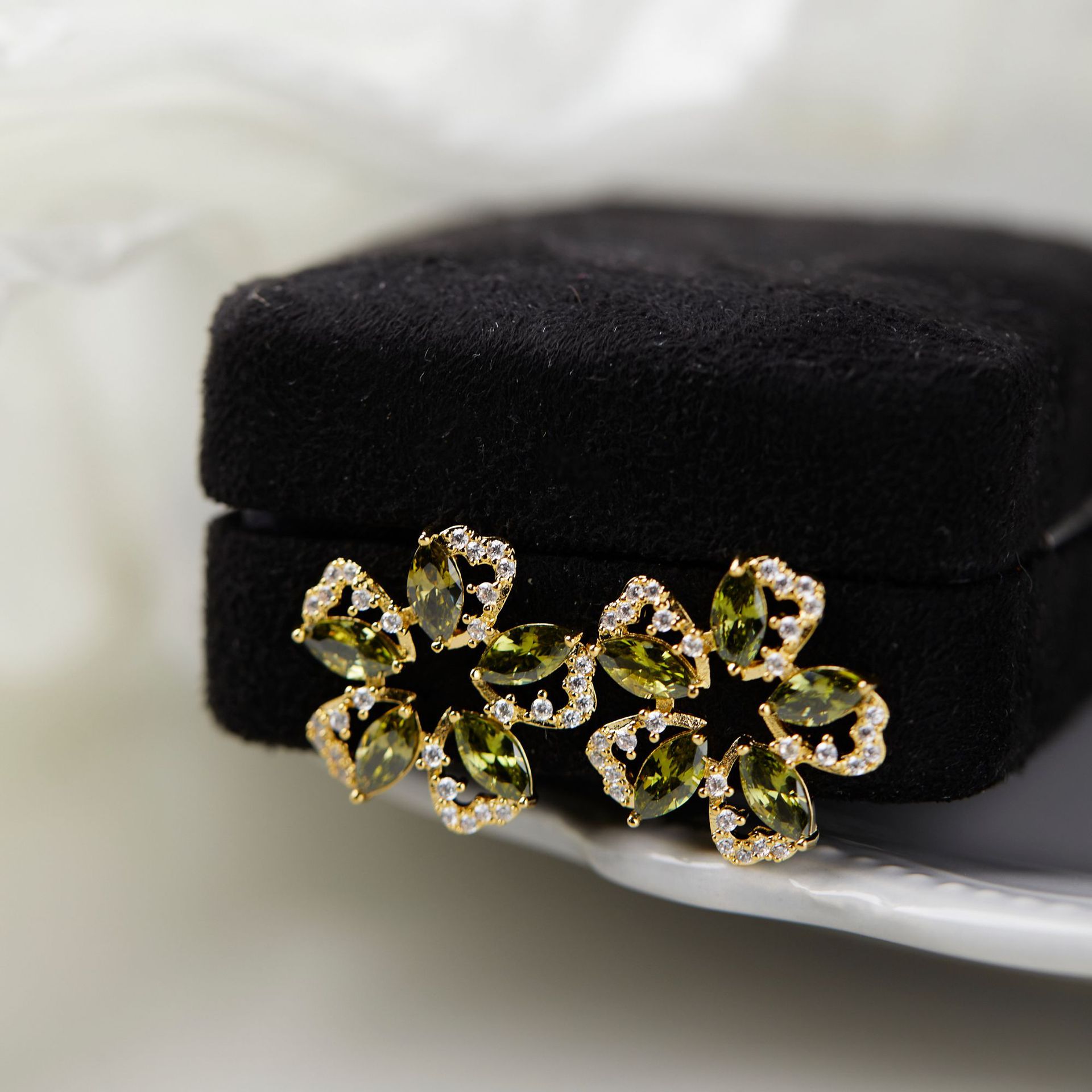 Forest Style Olive Green Zirco - Ethnic Fashion Wear For Women ulasan dan harga