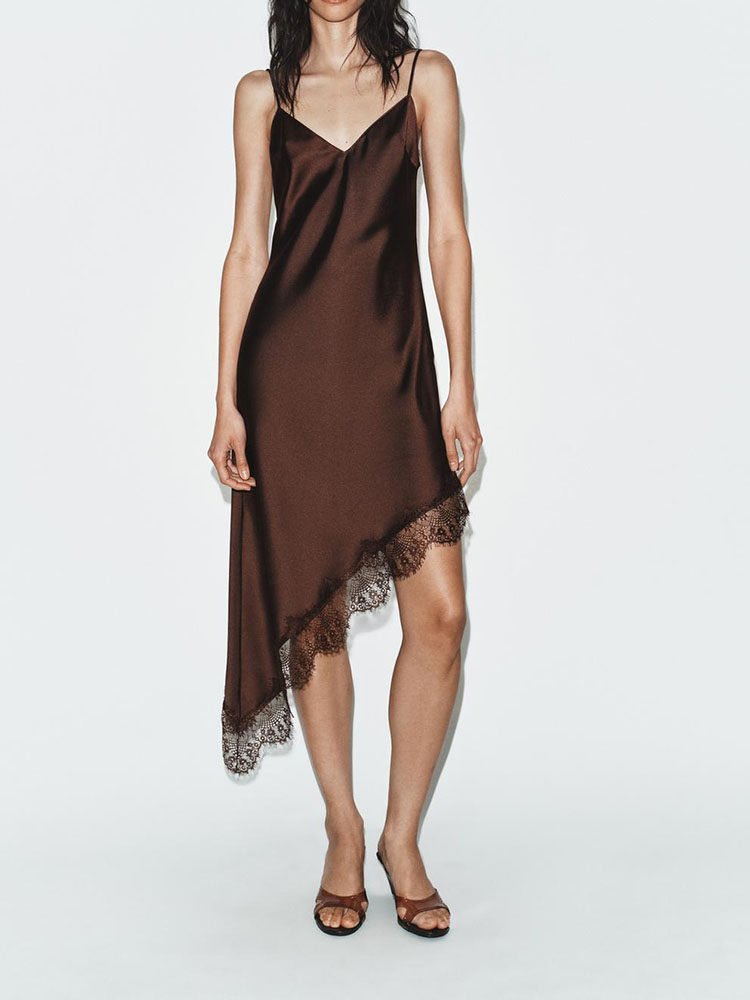 Silk Satin Feel Dress New Summ - Ethnic Fashion Trends 2026 ulasan dan harga