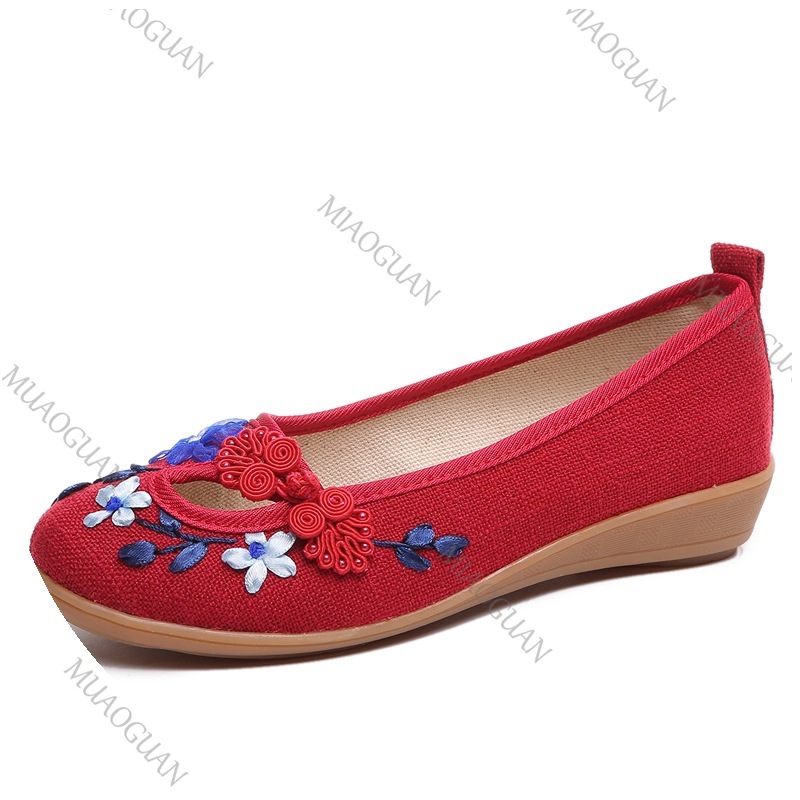 Embroidered Women Comfort Wedg - Ethnic Fashion In ulasan dan harga