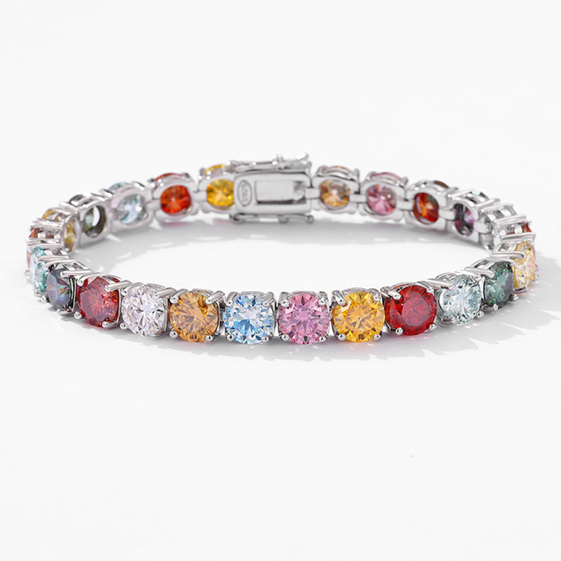 Dopamine color moissanite plat - Ethnic Fashion Wear For Women ulasan dan harga