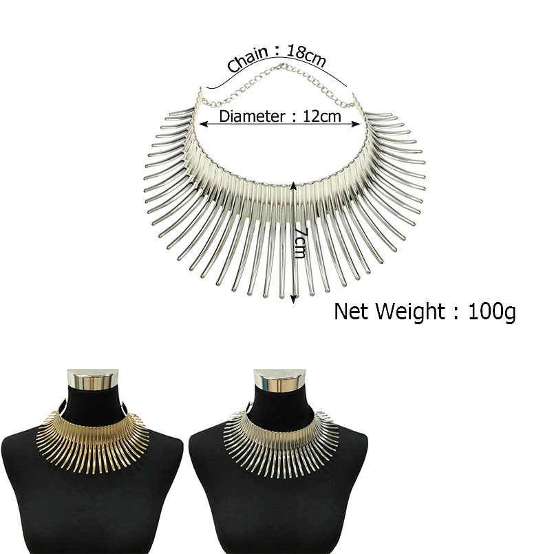 ABQR Women's Big African Neckl - Ethnic Style ulasan dan harga