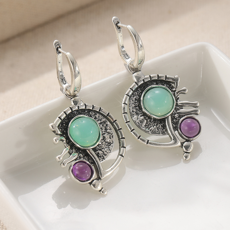 Ethnic Silver Color Inlaid Gre - Ethnic Fashion Wear For Women ulasan dan harga