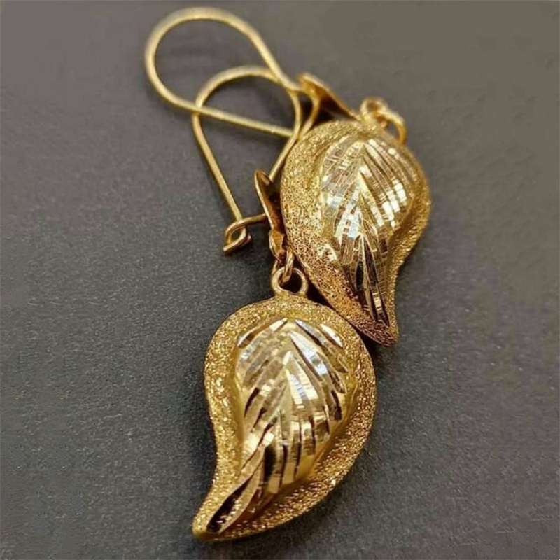 Ethnic Gold Color Dangle Women - Ethnic Fashion Wear For Women ulasan dan harga