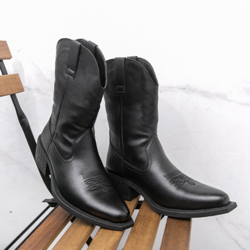 Men Boots Classic Embroidery W - Ethnic Fashion In ulasan dan harga