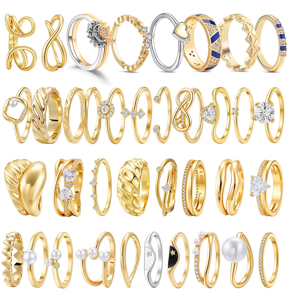 Hot Selling 925 Silver Gold Pi - Ethnic Fashion Wear For Women ulasan dan harga