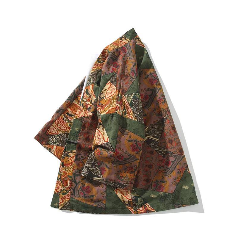 Ethnic Style Print Yukata Men  - Ethnic Fashion In ulasan dan harga